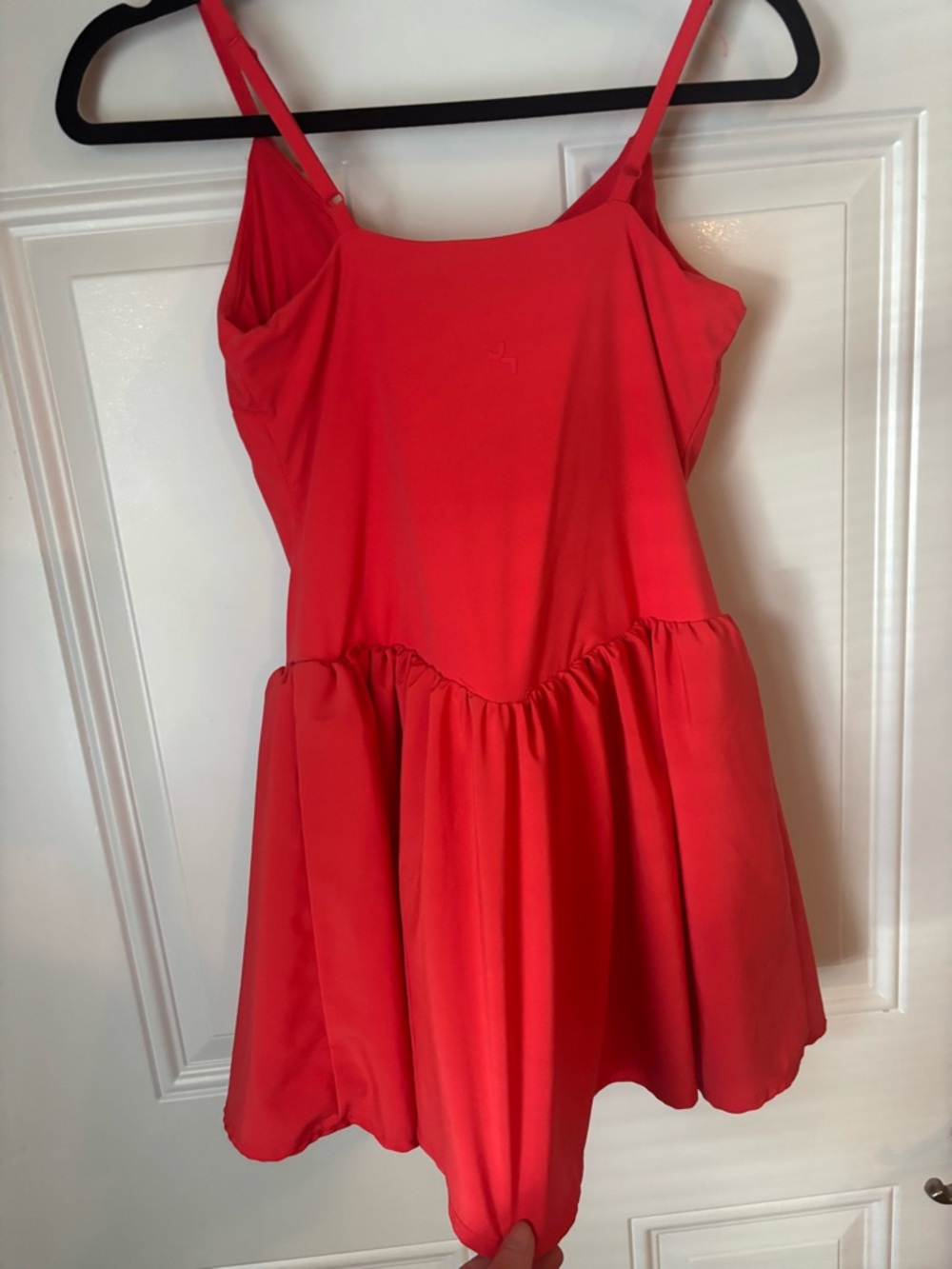 JoyLab Woman’s Coral Athletic Dress With Built in Shorts - Picture 9 of 11